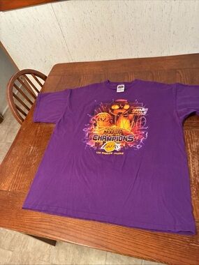 Vintage LA Lakers NBA Finals 2000 Championship T-Shirt Men’s XXL